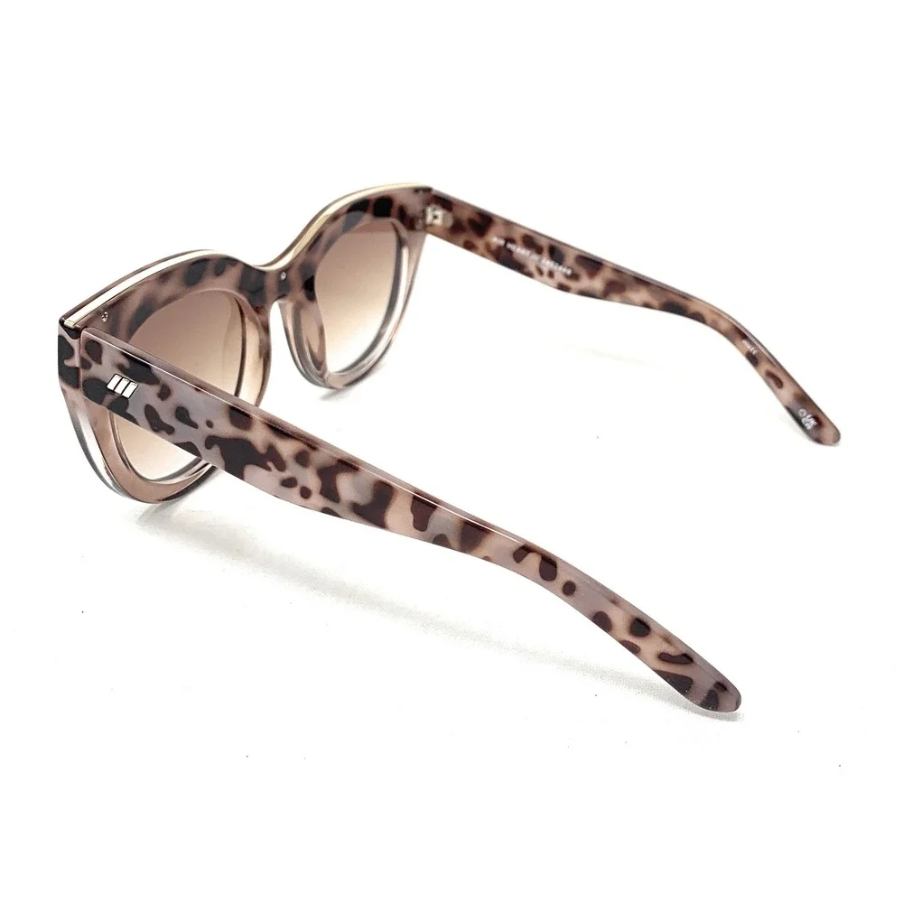 LE SPECS Women's Sunglasses Air Heart 2452448 Cookie Tort / Mocha 51mm - Picture 4 of 5